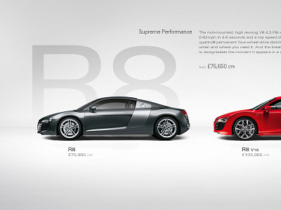 Audi.co.uk audi automotive conceptual minimal pitch ui