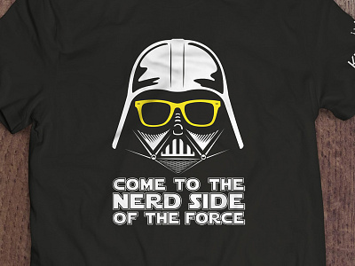 Darth Vader - NERD T-Shirt dart vader geek nerd star wars t shirt