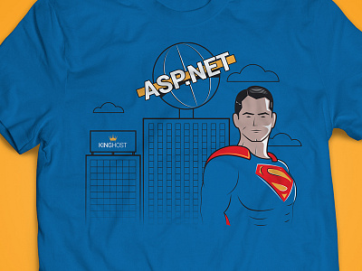 T-Shirt Superman halftone illustration superman t shirt