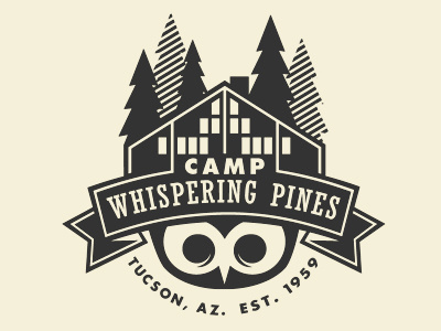 Camp Whisperingpines camp forest owl