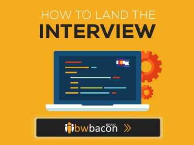 Landing the Interview after effects animation gif motion graphics web banner