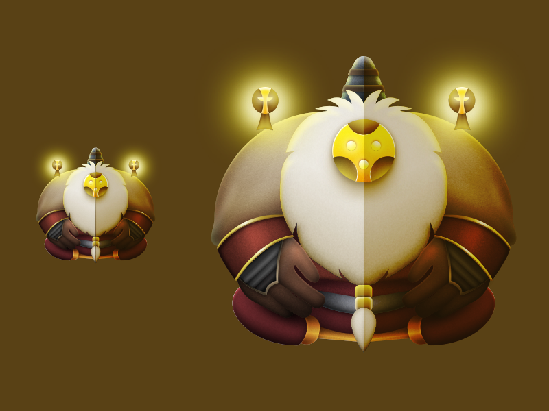 Bard - Symmetrical Champions bard champion character game gradient league of legends lights lol sketch app
