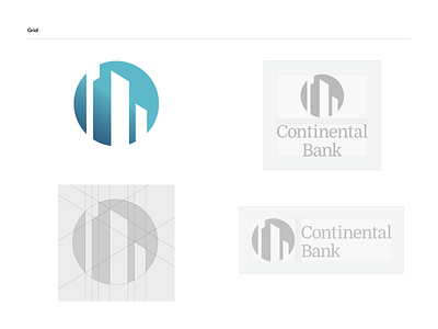 Continental Bank - logo grid