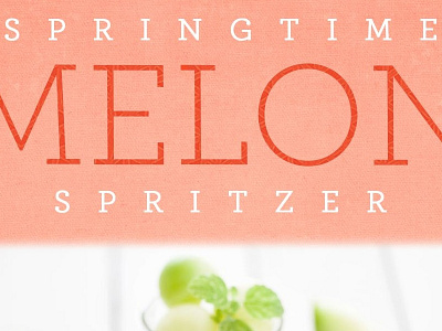 McBeard | Pulte Homes - Graphic recipe springtime texture typography