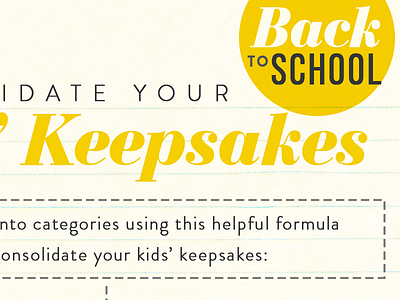 McBeard | Pulte Homes - Infographic back to school infographic keepsakes paper