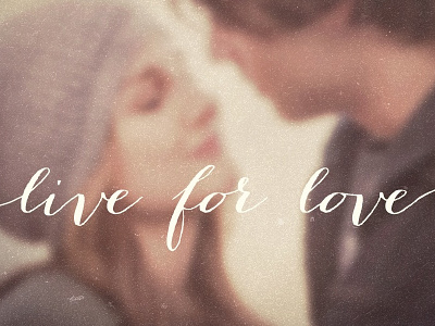 McBeard | If I Stay - Graphic film love movie quote script