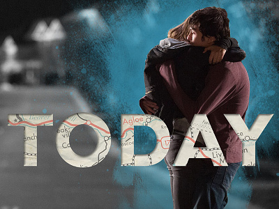 McBeard | Paper Towns - Countdown Graphic countdown film map movie paint spray paint today