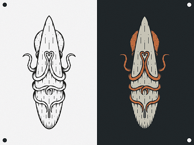 Surftopus - Illustration