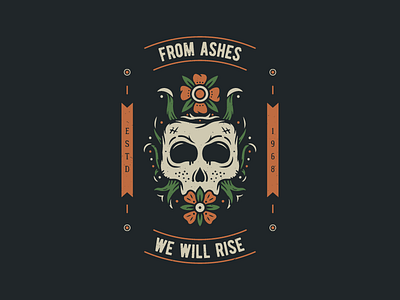 Rise From The Ashes T Shirt Designs Themes Templates And Downloadable Graphic Elements On Dribbble