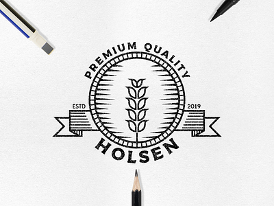 Holsen beer Vintage