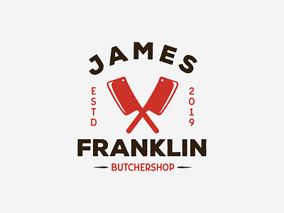 Vintage Logotype for a butcher company