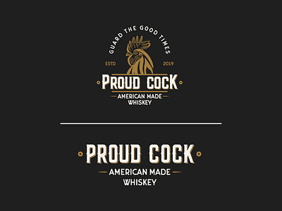 Vintage logotype for a whiskeybrand adobe brand identity branding burboun cock design graphic design graphicdesign hire me illustration logoinspiration retro rooster vector vintage whiskey whiskey logo