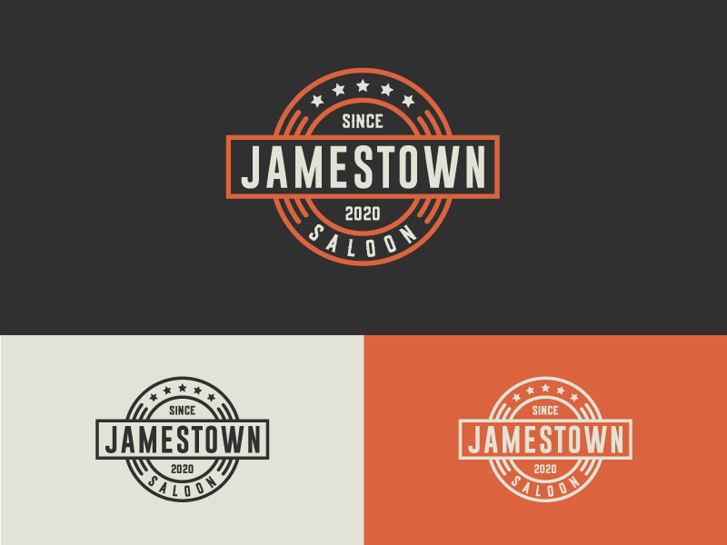 Simple Vintage Badge Western Restaurant by Patrik on Dribbble