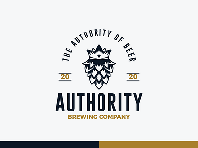 Vintage logo for a brewery