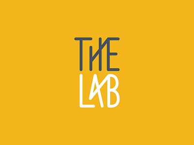 The Lab branding design logo logotype type