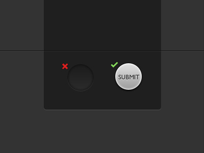 Simple Radio Button Free Psd clean cool cross design dial free green modern psd radio red tick ui user interface web webdesign