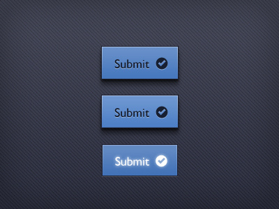 Submit Button - Free PSD blue button clean cool element free modern psd smart submit tick web.design web2.0