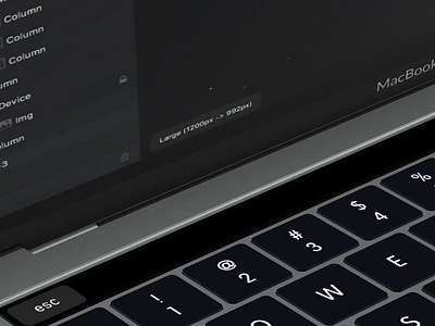 Blocs 3 Touch Bar Support app design gui interface mac touchbar ui user web