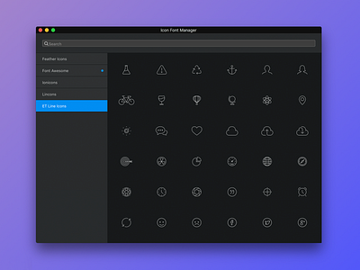 Blocs Icon Manager Refresh app design icons mac ui web