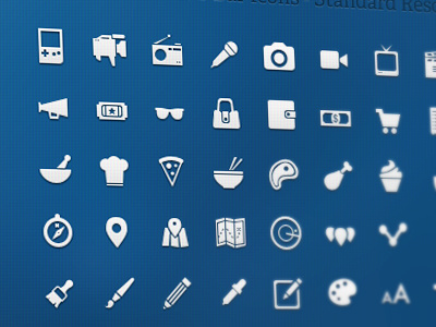 iOS Glyphs classic cool glyphs icons ios retina simple