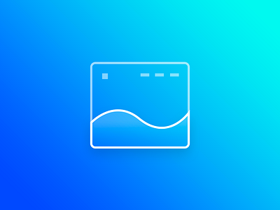 Wave Bric Website Component - Blocs design icon nocode waves web