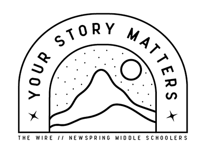 Your Story Matters - Sticker design graphic design illustration line art middle school ministry sticker vector youth