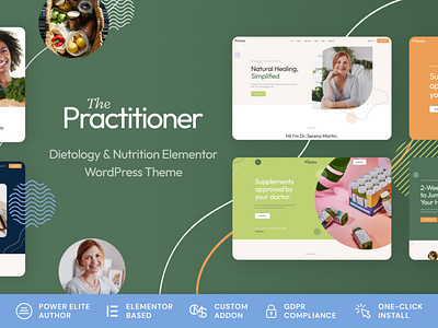 The Practitioner – Doctor and Medical WordPress Theme cmsmasters cmsmastersdesign design dietitian dietitian web design doctor wordpress theme elementor medical medical web design medical wordpress theme nutrition specialist website private doctor wordpress theme website design wordpress wordpress theme
