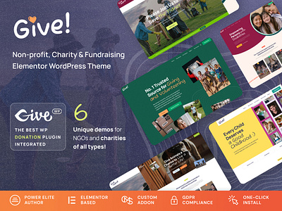 Give - NGO & Charity WordPress Theme