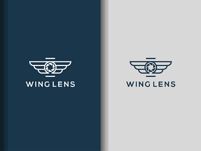 Wing Lens (Branding) Logo