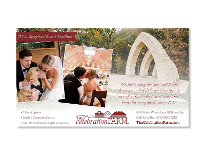 The Celebration Farm ad ad design advertising design