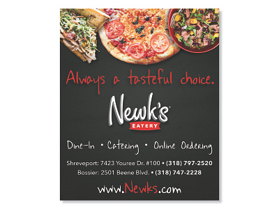 Newk's Ad ad ad design design