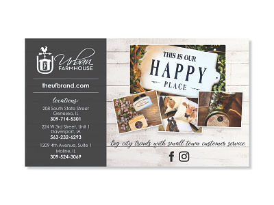 Urban Farmhouse Ad ad ad design branding design logo