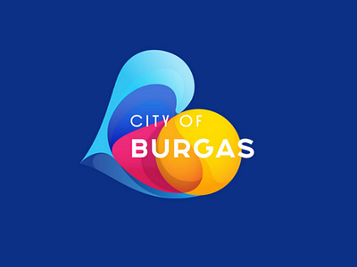 City of Burgas identity concept bird branding burgas city dynamic identity fly graphic design heart identity love sea sport sun tennis