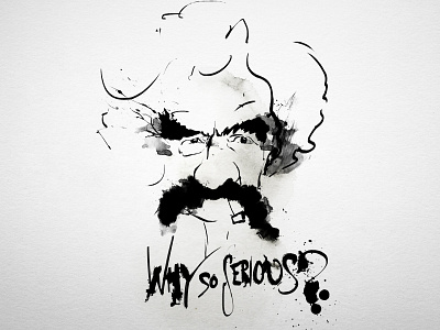 Mark Twain brush expressive illustration ink lettering mark twain typography