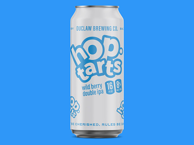 Hop Tarts beer beer label branding craft beer hop tarts hops india pale ale ipa