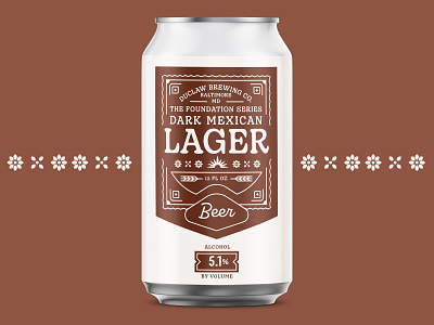 Dark Mexican Lager by Tyler McCoy on Dribbble