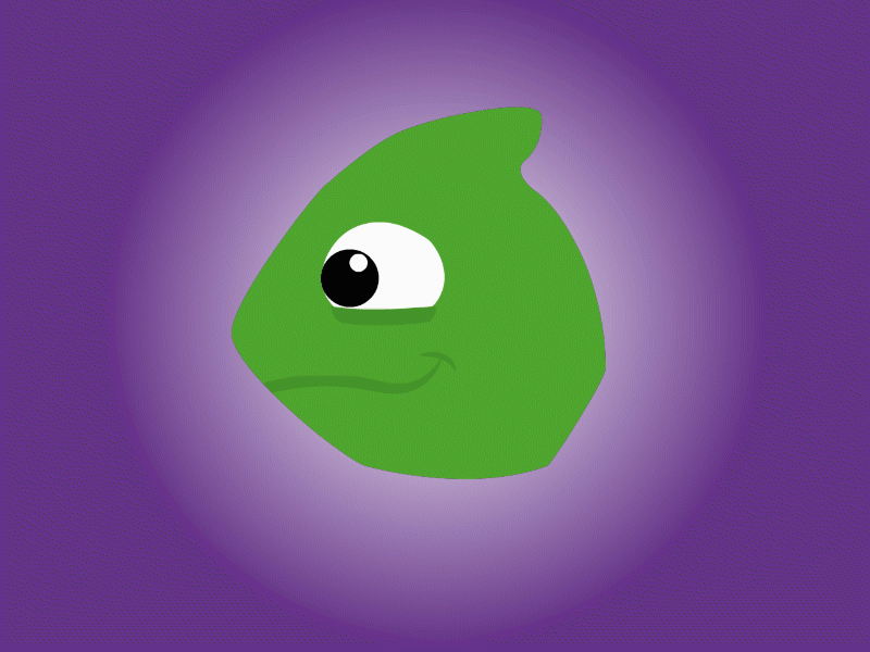 Chameleon Head Turn Around 2d animation adobe animate after effects after effects animation animated gif animation chameleon chameleon animation flash animation gif gif animation