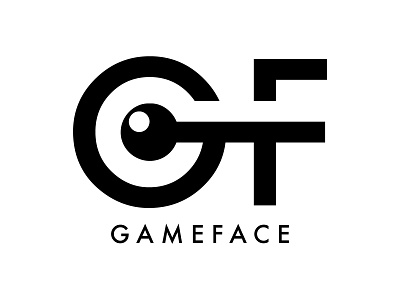 👁️ GameFace Logo Design, GF Emblem⁠ branding clothing cool symbol emblem fashion flat icon gf logo graphic design instagram logo logo design luxury minimal minimalist modern monogram streetwear