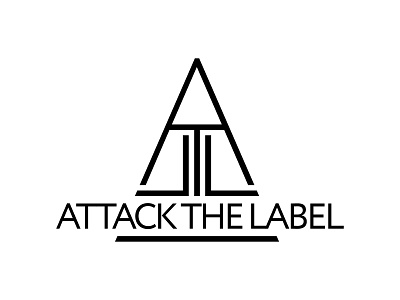 Attack The Label Logo Design, ATL Emblem⁠