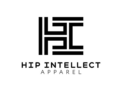 ✌🏻 Hip Intellect Apparel Logo Design, HI Emblem⁠