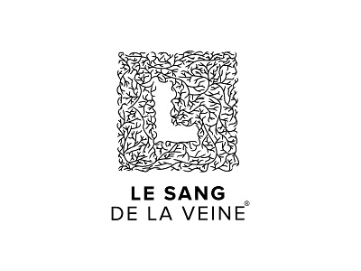 🩸 Le Sang De La Veine Logo Design⁠ blood branding l l logo l mark logo logo design minimal modern veine