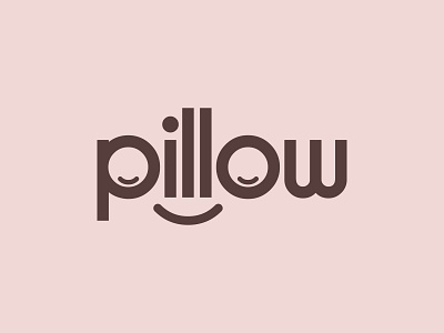 Pillow Wordmark Logo Design