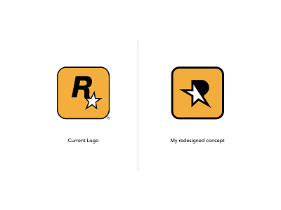 Rockstar Games Logo Redesign