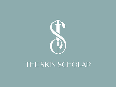 The Skin Scholar Logo Design