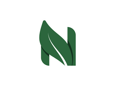 N Monogram for Healthy Food Chain