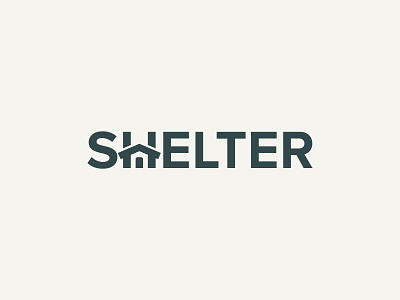 Shelter Wordmark Logo Design branding cat creative dog home house logo design logo mark logotype shelter typography wordmark