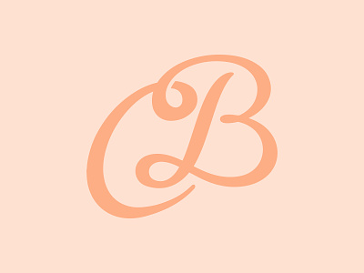 CB Monogram Letter Logo Mark Design