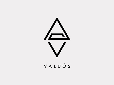 V + A + Diamond Logo Mark Design