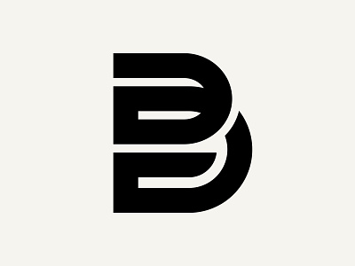 BG Letter Monogram Logo Mark Design by Murat Boğazkesenli on Dribbble