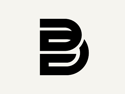BG Letter Monogram Logo Mark Design